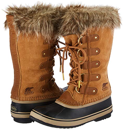 Sorel JOAN OF ARCTIC Botas de invierno Mujer, Marrón (Camel Brown, Black), 38 EU