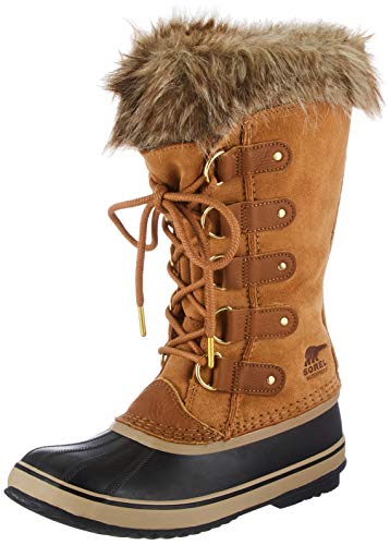 Sorel JOAN OF ARCTIC Botas de invierno Mujer, Marrón (Camel Brown, Black), 38 EU