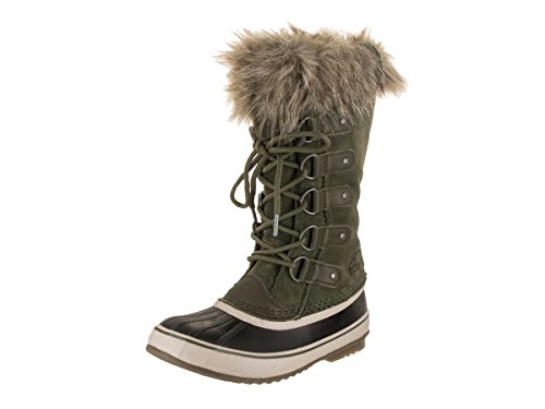 Sorel Joan of Arctic, Botas Mujer, Verde (Nori)/Negro (Dark Stone), 37 EU
