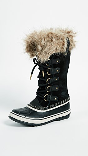 Sorel Joan of Arctic II, Botas Mujer, Negro (Black/Stone 010Black/Stone 010), 38 EU