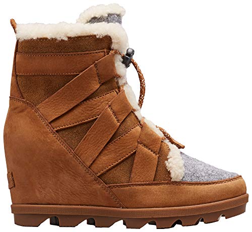 Sorel Joan of Arctic Wedge II Cozy, Zapatillas para Caminar Mujer, Camel Brown, 40 EU