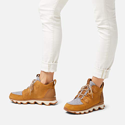 Sorel Kinetic Caribou, Zapatillas para Caminar Mujer, Camel Brown, 37 EU