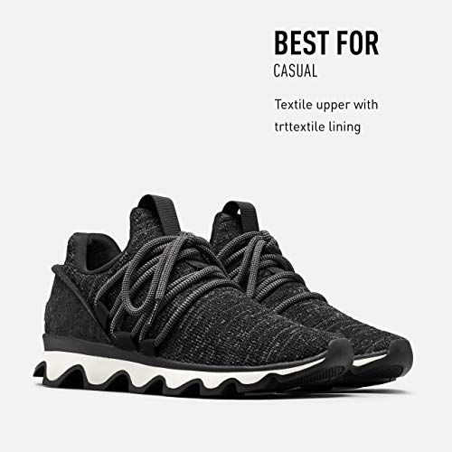 Sorel Kinetic Lace, Zapatillas Mujer, Negro (Black), 39 EU