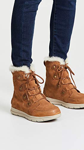 Sorel Madson Chukka Waterproof Botas para Nieve, Mujer, Marrón (Camel Brown, Ancient Fossil), 37 EU