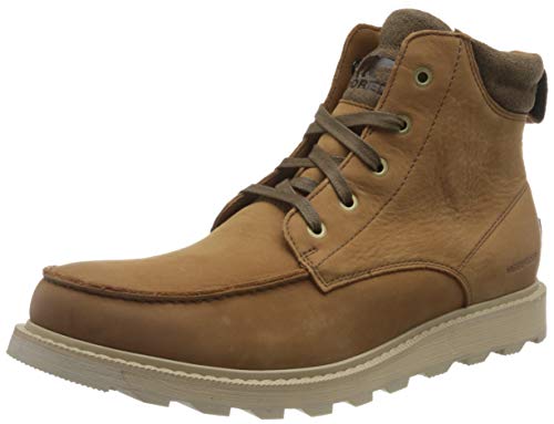 Sorel Madson II Moc Toe WP, Botas para Nieve Hombre, Marrón (Velvet Tan), 42 EU