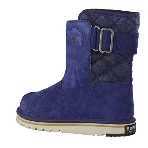 Sorel Newbie, Botas Mujer, Azul (Collegiate Navy/Fossil), 36 EU