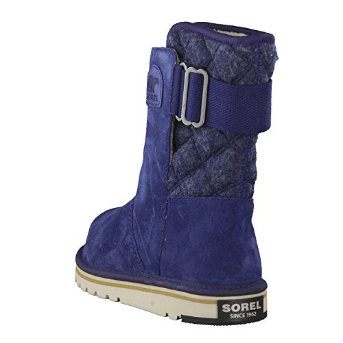 Sorel Newbie, Botas Mujer, Azul (Collegiate Navy/Fossil), 36 EU