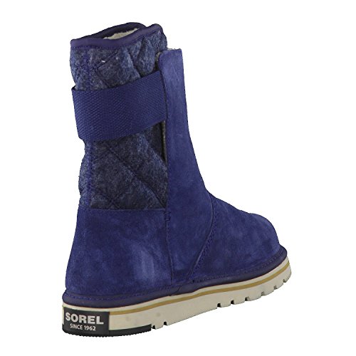 Sorel Newbie, Botas Mujer, Azul (Collegiate Navy/Fossil), 36 EU