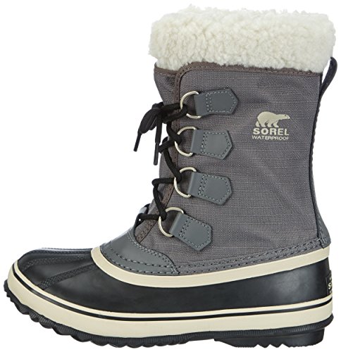 Sorel Winter Carnival Boots, Botas de Nieve Mujer, Gris (Pewter, Black 035), 37
