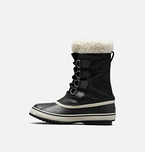 Sorel Winter Carnival, Botas de Invierno Mujer, Negro (Black, Stone), 37.5 EU