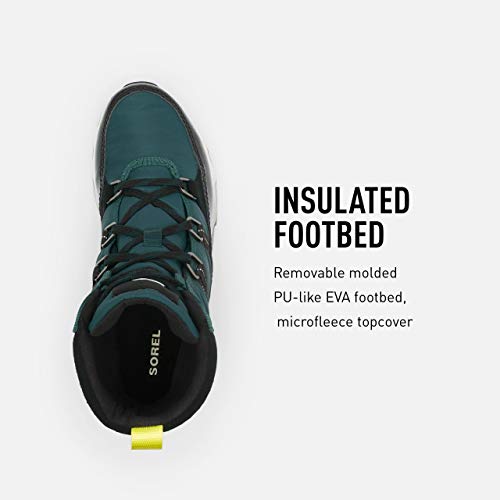 Sorel Women's Kinetic Sport Boot - Cold Weather - Waterproof - Dark Seas - Size 7