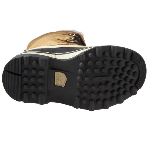 Sorel Youth Caribou, Botas de Invierno Niños, Marrón (Buff), 38 EU