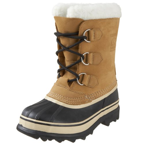 Sorel Youth Caribou, Botas de Invierno Niños, Marrón (Buff), 38 EU