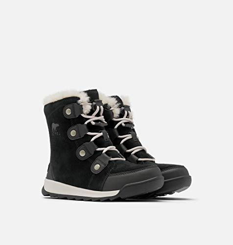 Sorel Youth Whitney II Suede, Botas para Nieve Unisex Adulto, Negro (Black), 39 EU