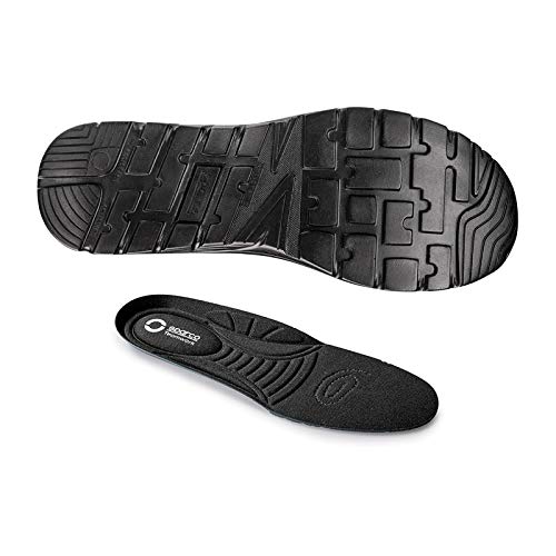 Sparco S0751744NRAZ Zapatillas Practice Negro/Blue Talla 44