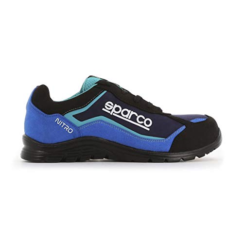 Sparco - Zapatillas Nitro S3 Black/Azul talla 43