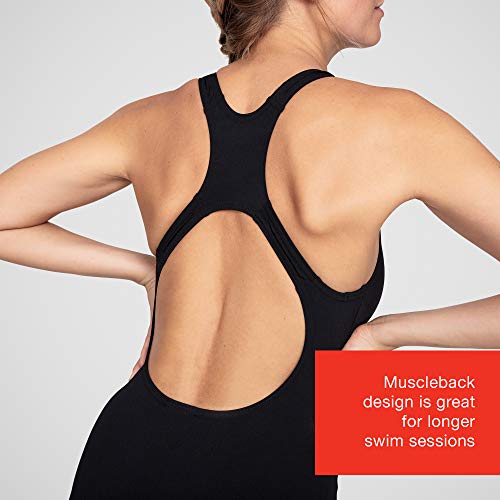 Speedo Endurance + Estampado Medalist Bañador, Adult Female, Negro, 42