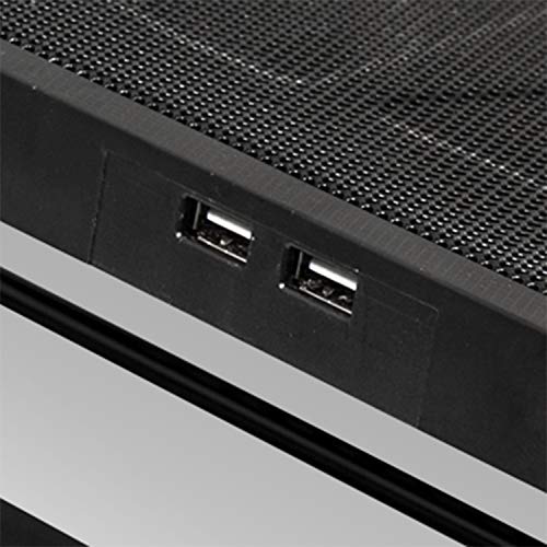 SPIRIT OF GAMER AirBlade 600 Blue 17" con Controlador LCD, 4 Ventiladores silenciosos, 3 Modos de refrigeración