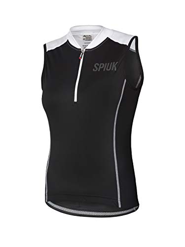 Spiuk Maillot S/M Indoor W Mujer Negro T. M, Talla M