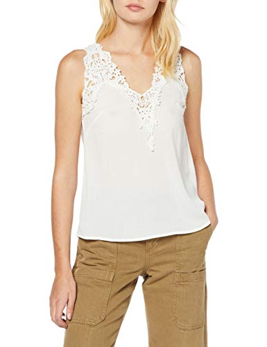 Springfield 1.T.Apuesta Crochet Blusa, Dorado (Dorado 97), 42 (Tamaño del Fabricante: 42) para Mujer
