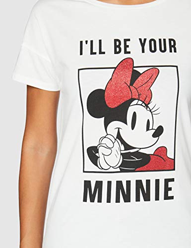 Springfield Bambi Blanc Mini-c/99 Camiseta, Multicolor (Multicoloured 99), 42 (Tamaño del Fabricante: XL) para Mujer