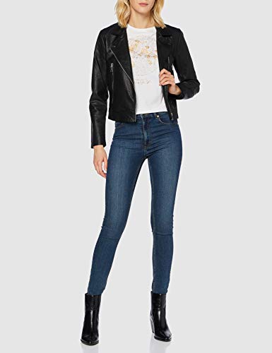 Springfield Camiseta Gráfica Luna T-Shirt, Blanco, L Womens