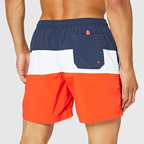 Springfield FRQ Bañador Cut Sew Nylon-c/67 (Multicolor 59705867), 40 (Tamaño del fabricante: L) para Hombre