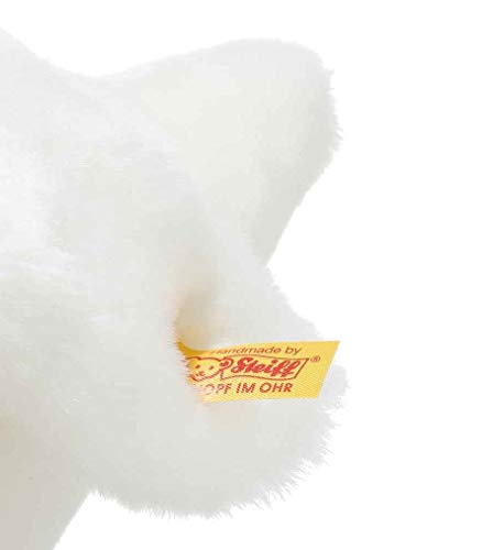 Steiff Fritzi Gans 073847 - Peluche de Ganso de Peluche para niños, 27 cm, con botón en la Oreja, Lavable, Color Blanco