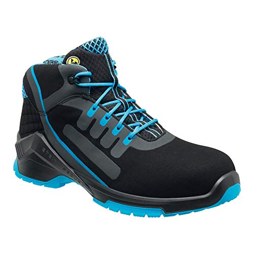STEITZ Secura ESD Vd Pro 1800 S2 Botines, Negro/Azul, NB Vastness, Talla 41
