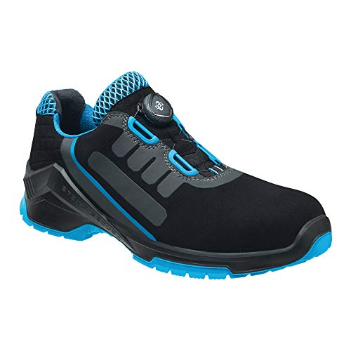 STEITZ Secura VD PRO 1500 Boa S2 Zapato bajo, Negro/Azul, Vastness XB, Talla 44