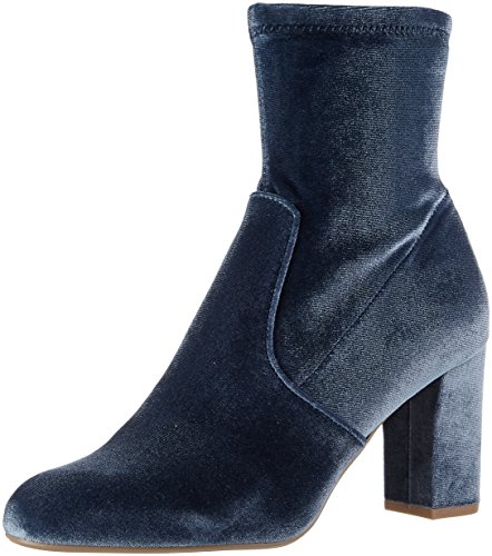 Steve Madden Avenue, Botines Mujer, Azul (Blue Velvet), 37.5 EU