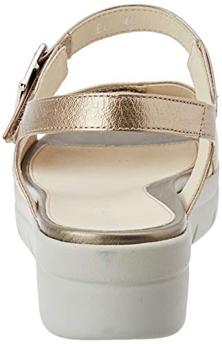 Stonefly Aqua III 2 Laminated, Sandalia con Pulsera Mujer, Dorado (Metal Fizz Z00), 41 EU