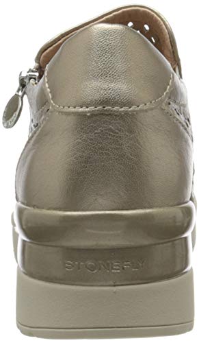 Stonefly Cream 25 Laminated LTH, Zapatillas Mujer, Rosa Metal Fizz Z00, 36 EU