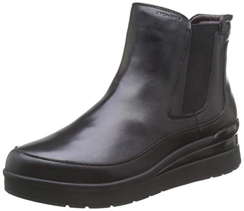 Stonefly Cream Nappa, Botines Mujer, Negro (Black 000), 39 EU
