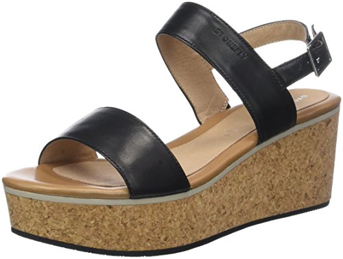 Stonefly Diva 1 Nappa, Zapatos con Plataforma Mujer, Negro (Black 000), 39 EU