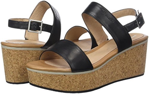 Stonefly Diva 1 Nappa, Zapatos con Plataforma Mujer, Negro (Black 000), 39 EU