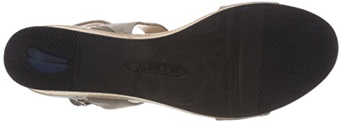 Stonefly Diva 1 Velour, Zapatos con Plataforma Mujer, Beige (Taupe Brown 075), 40 EU