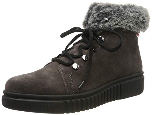 Stonefly Dixie Hdry Velour/Sint. Fur, Botas de Nieve Mujer, Gris (Magnet Gray 08w), 37 EU