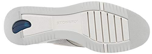 Stonefly Ella 2 Nappa/Textile, Zapatillas Mujer, Bianco White Hi Rise Gray 69s, 39 EU