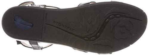 Stonefly Eve 16 Nappa, Sandalias con Tira de T Mujer, Nero (Black 000), 36 EU