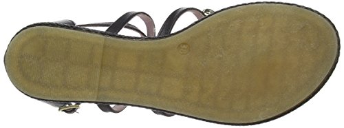 Stonefly Lux 5(405-11) Leather, Sandalia con Pulsera Mujer, Negro (Black 000), 39 EU