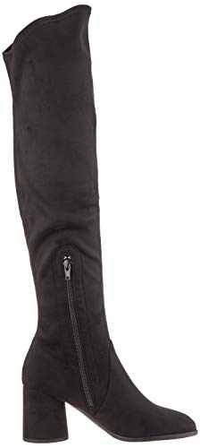 Stonefly Madame Stretch Suede, Botines Mujer, Negro Black 000, 37 EU