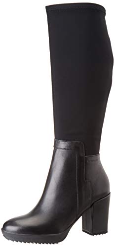 Stonefly Oprah Calf/Lycra, Botines Mujer, Negro (Black 000), 39 EU