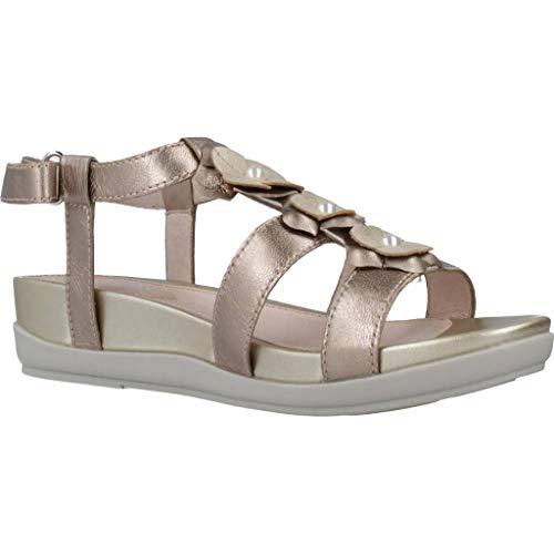 Stonefly Sandalias Chanclas Mujer Eve 21 Laminated LTH para Mujer Gold 38 EU