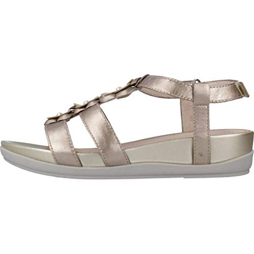 Stonefly Sandalias Chanclas Mujer Eve 21 Laminated LTH para Mujer Gold 38 EU