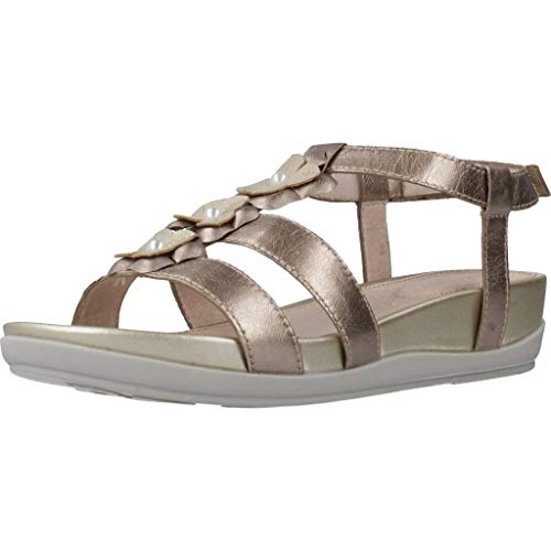 Stonefly Sandalias Chanclas Mujer Eve 21 Laminated LTH para Mujer Gold 38 EU