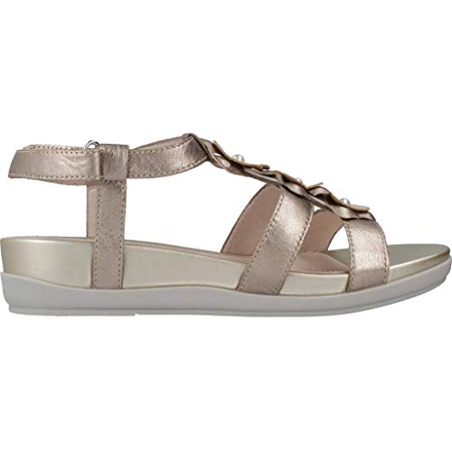 Stonefly Sandalias Chanclas Mujer Eve 21 Laminated LTH para Mujer Gold 38 EU