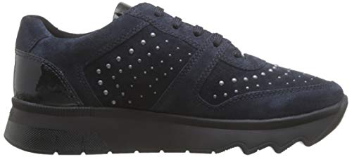 Stonefly Spock Velour, Zapatillas de Gimnasia Mujer, Azul (Night Blue 131), 42 EU