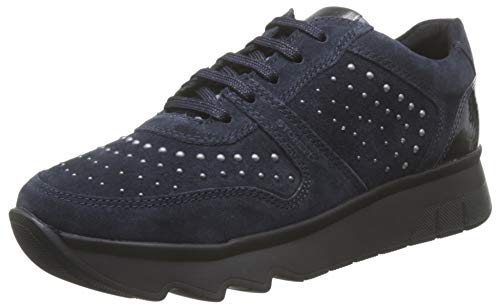 Stonefly Spock Velour, Zapatillas de Gimnasia Mujer, Azul (Night Blue 131), 42 EU