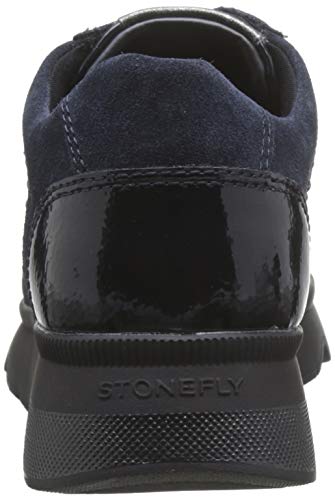 Stonefly Spock Velour, Zapatillas de Gimnasia Mujer, Azul (Night Blue 131), 42 EU